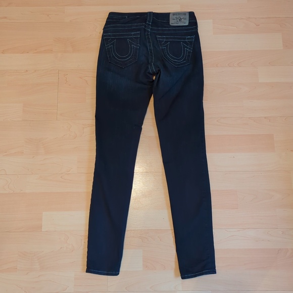 True Religion Originals Halle 8” Rise Super Skinny Jeans - Picture 8 of 16
